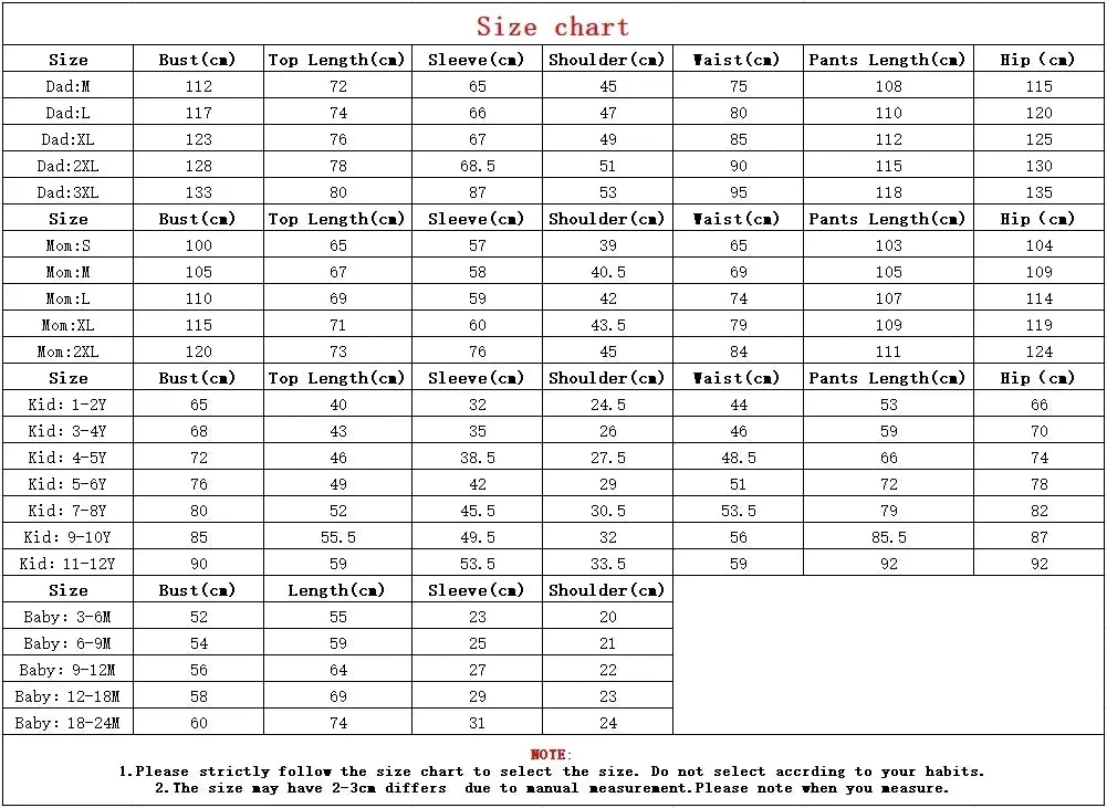Christmas Look Elk Print Pajamas Set Adults Kids Matching Clothes Cute Soft 2 Pcs Suit