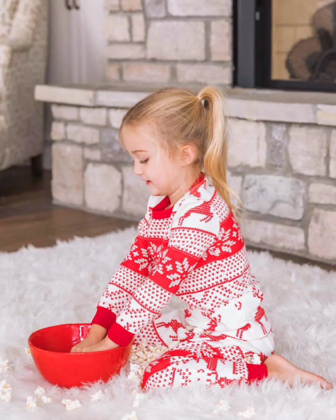 2025 Winter Christmas Look Wear All Elk Print Family Matching Outfits Mom Daughter Dad Son Pajamas Set Baby Romper Pjs Xmas Gift