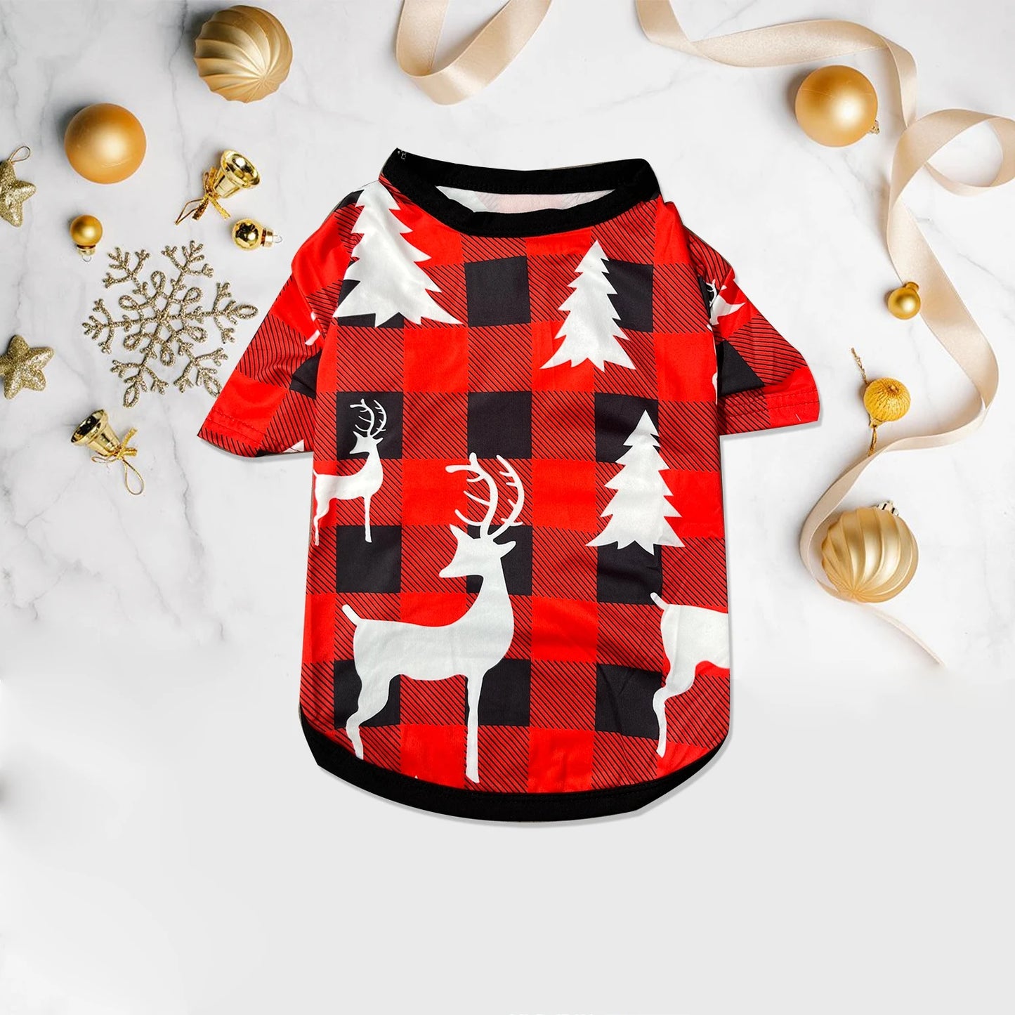 New 2025 Year's Costume for Family Christmas Pajamas Set Elk Print Mom Daughter Dad Son Matching Clothes Soft Sleepwear Xmas Look Pjs
